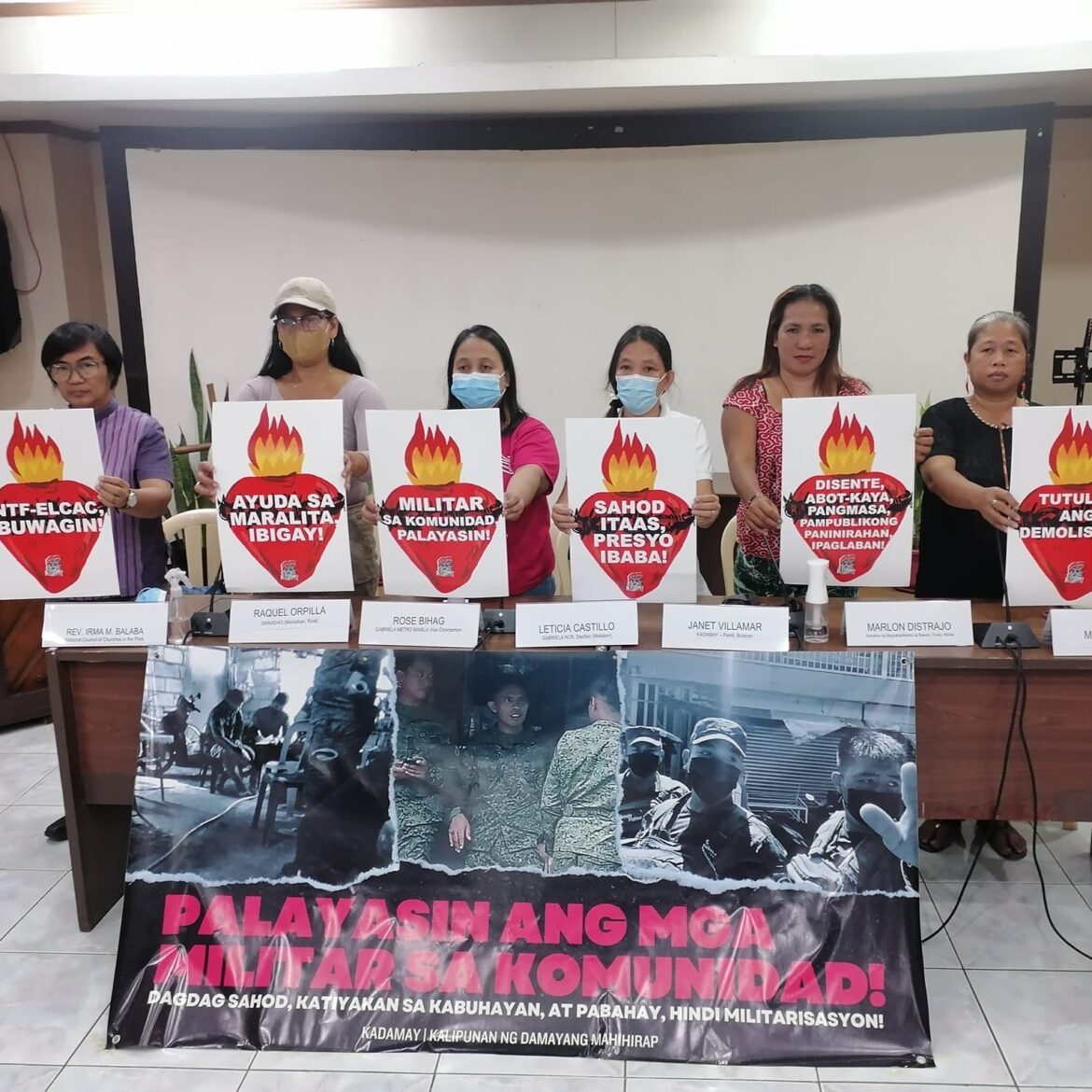 From demolition to militarization: Urban poor communities under siege by state armed forces